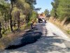Çamköy yolu onarıldı