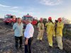 Özacar yangın bölgesinde incelemelerde bulundu