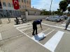 Gelibolu’da yaya çizgileri yenileniyor