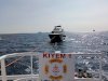 Su alan tekne kurtarıldı, balıkçı barınağına yanaştırıldı