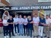 Başkanlar kuaför açılışına katıldı