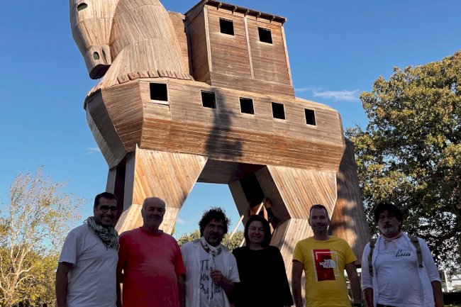 TROYA ANTİK KENTİ’NDE YENİ BULGU  İSKENDEROĞLU; “ÇANAKKALE’YE GELMEK İÇİN BİR SEBEP DAHA”