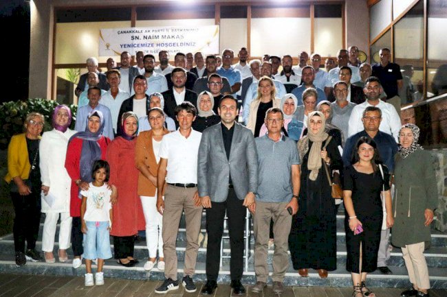 Yenice’de AK Parti’ye sevgi seli… MAKAS; “DURMAK YOK YOLA DEVAM DİYORUZ”