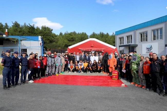 Çanakkale’de Saha Tatbikatı