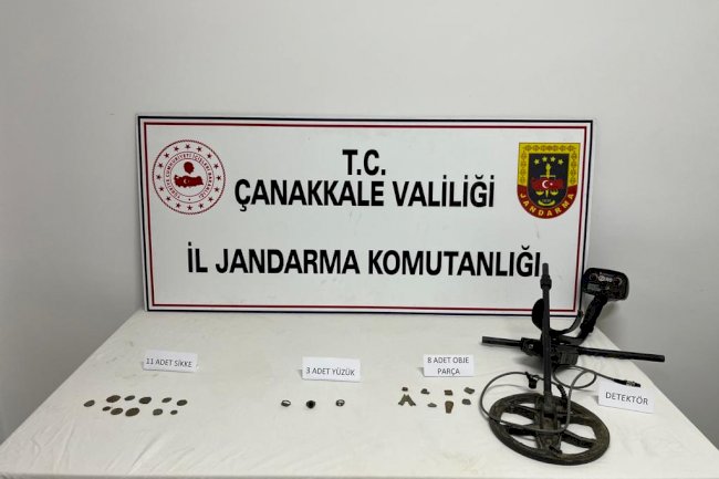 Tarihi eser operasyonu; 1 gözaltı