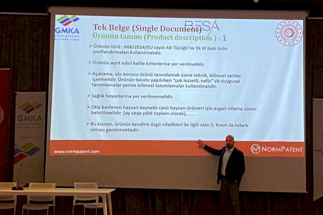 Coğrafi İşaret Eğitimi düzenlendi