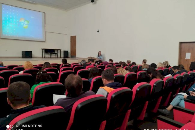 Hastanede iş sağlığı ve güvenliği eğitimi (27.10.2022)