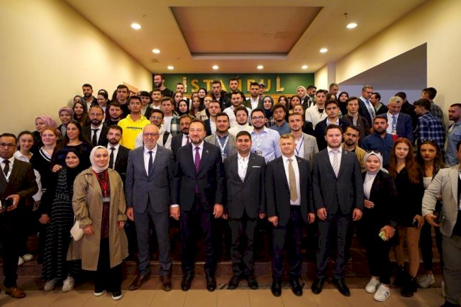 Genç iş insanları MÜSİAD EXPO 2022 Fuarı’nda 