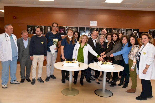 Hastanede pastalı kutlama (10.11.2022)