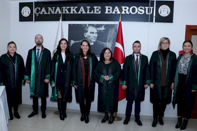 Çanakkale Barosu’nda ruhsat töreni (17.11.2022)