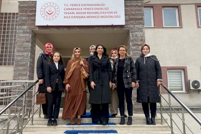 AK Partili kadınlar sahada…