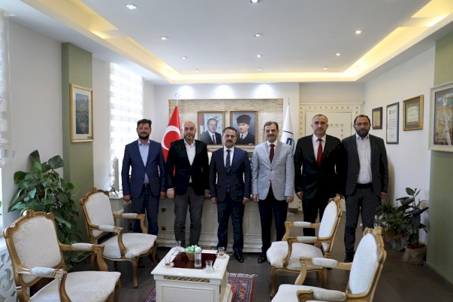 Yeni yönetim ziyaret turunda…