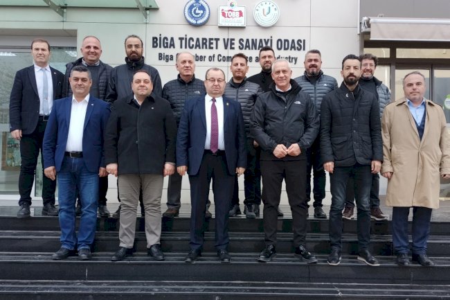 Biga TSO Meslek Komite Başkanları toplandı (01.12.2022)