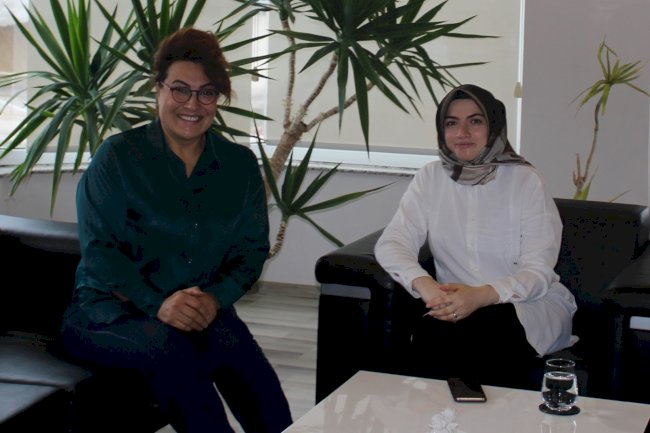 Kadın girişimcilerle görüştü