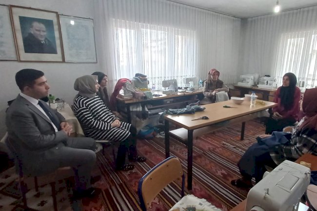 Kursiyerlerle buluştu  (08.12.2022)