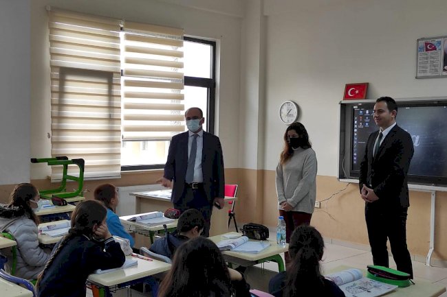 Kaymakam Abacı’dan okul incelemesi 
