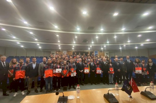 Gönüllüler belgelerine kavuştu (15.12.2022)