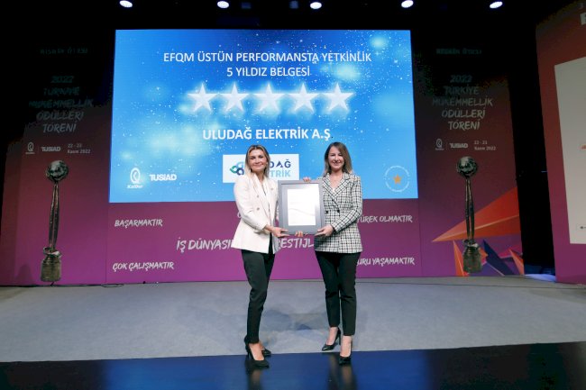 Uludağ Elektrik, yılı ödüllerle kapatıyor