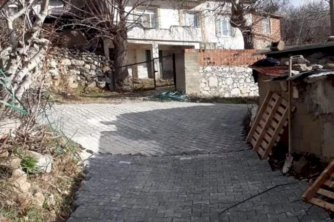 Akpınar Köyü’ne parke taşı