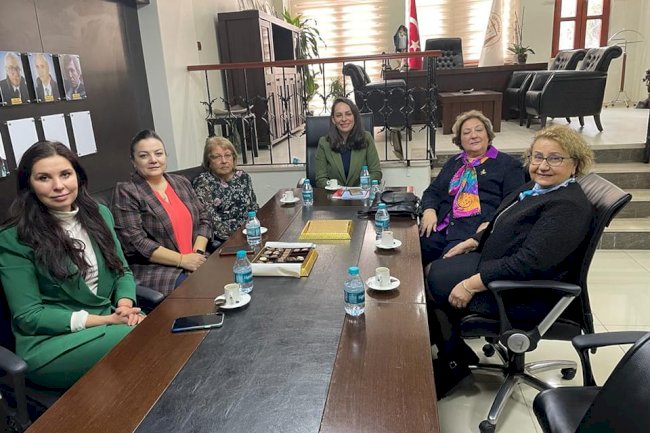 Annelerden Keskin’e nezaket ziyareti