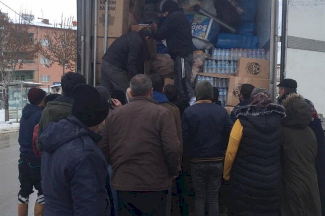 “İlk aracımız deprem bölgesinde”
