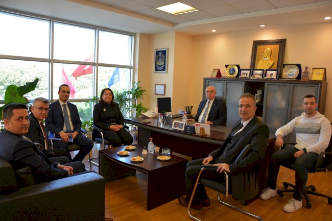 Demirbel’den Başkan Deniz’e ziyaret