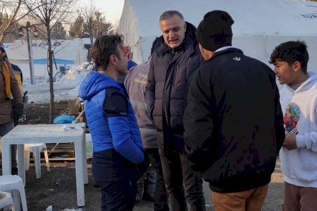 Başkan Sürücü Elbistan’da