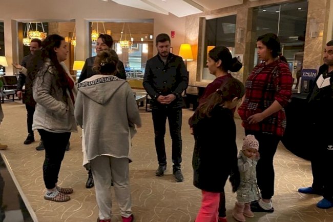 DEPREMZEDE AİLELERİ YALNIZ BIRAKMADI