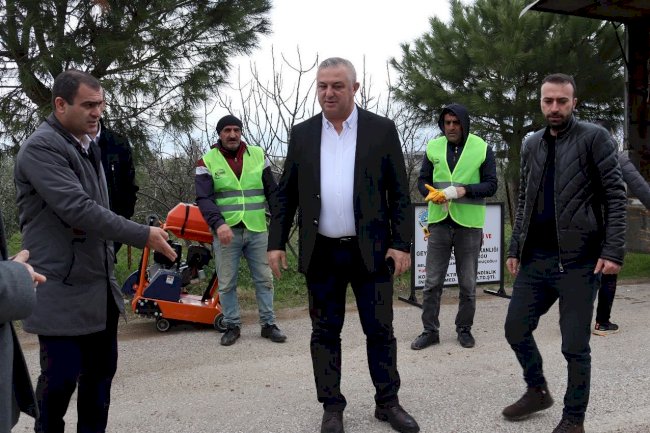 GEYİKLİ’DE ÇALIŞMALAR HIZ KESMİYOR