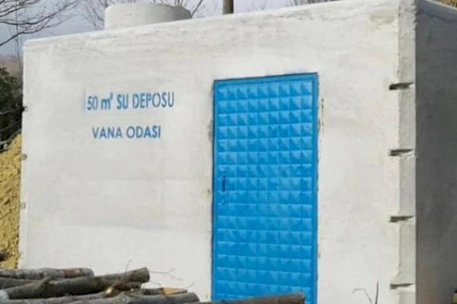 Çanakkale Merkez Köylerde Su Depoları  Çalışmaları Başladı