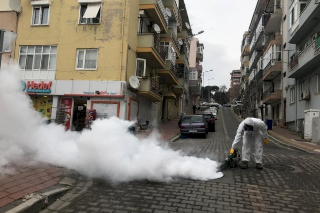 Çanakkale’de Biyosidal Ürün Uygulama Ekibi Hız Kesmiyor