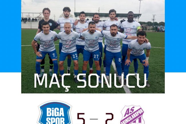Bigaspor Mücadeleyi Sürdürdü