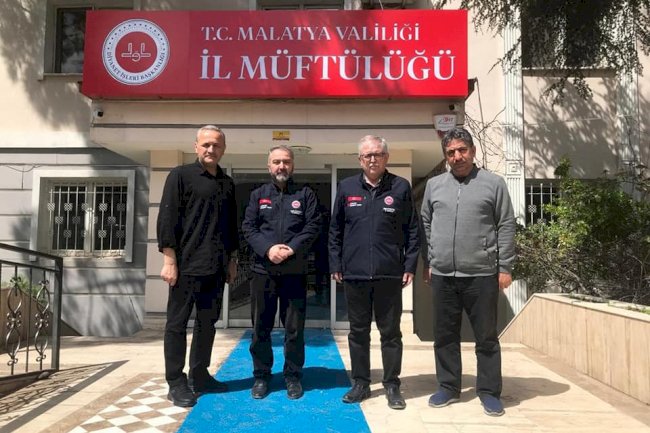 Çanakkale  Müftüsü Afet Bölgesini Ziyaret Etti