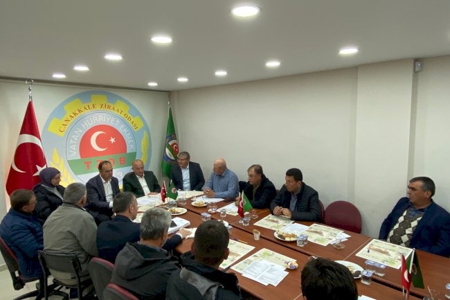 Ayhan Gider Ziraat Odası Toplantısına Katıldı