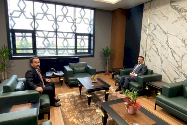 Vali Aktaş’tan Taşci’ye Hayırlı Olsun Ziyareti