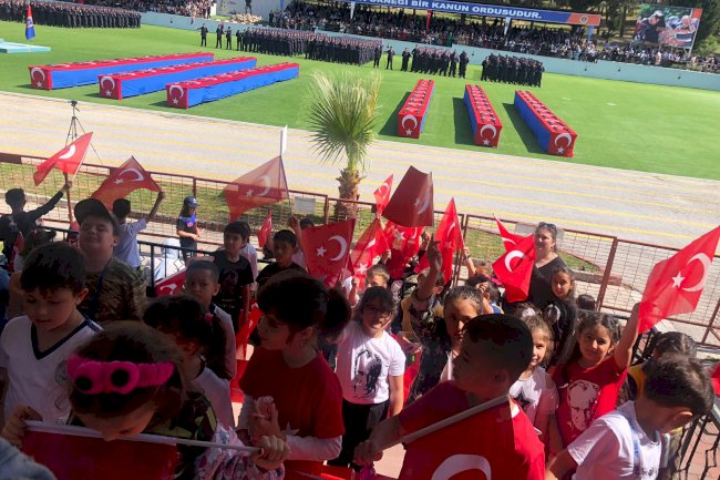 Minikler Yemin Törenine Katıldı