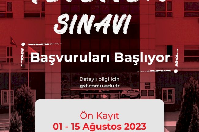 ÇOMÜ Özel Yetenek Sınavı Başvuruları başlıyor