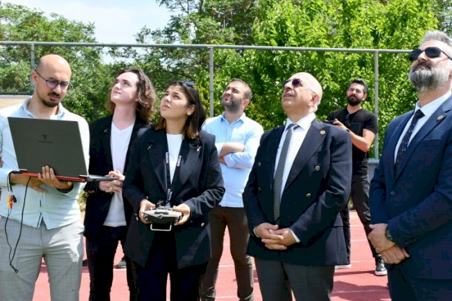 ÇOMÜ’de Üretilen Drone İlk Uçuşunu Gerçekleştirdi