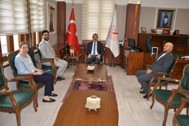 Baştürk, Kaymakam Dolu İle Bir Araya Geldi