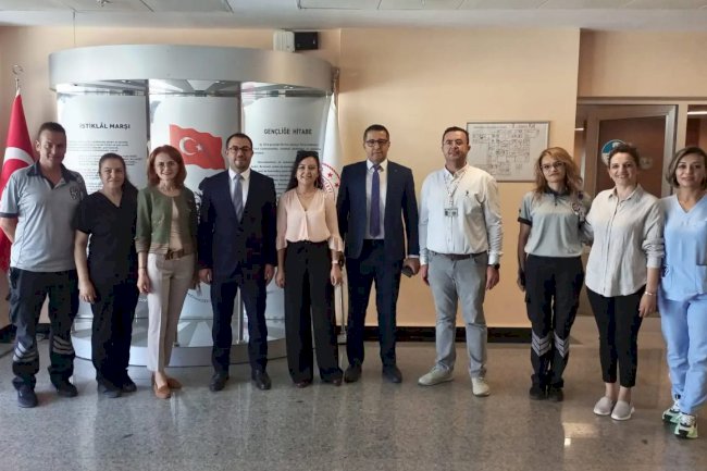 Devlet Hastanesinde Bayramlaşma  Programı Düzenlendi