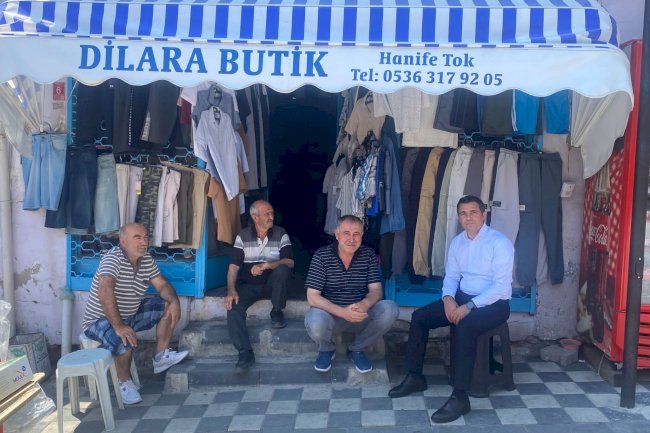 Kaymakam Eker, talepleri dinledi