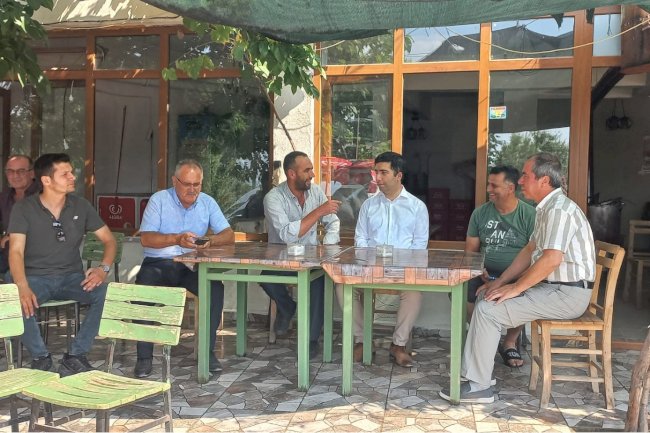 Bayramiç’te köy ziyaretleri sürüyor
