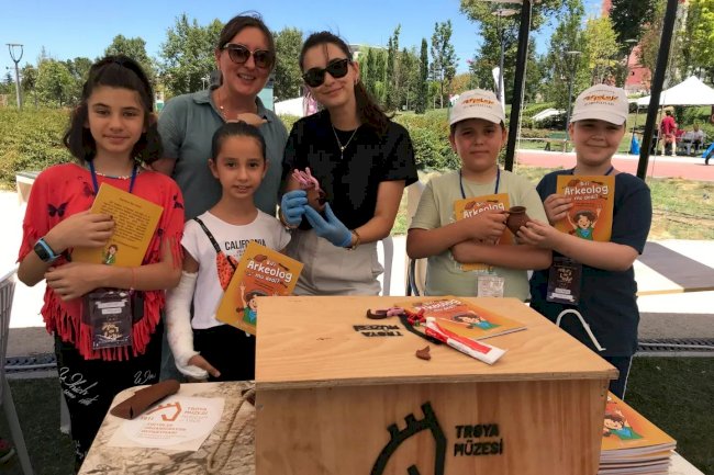 Troya Müzesi Arkeoloji olimpiyatlarında
