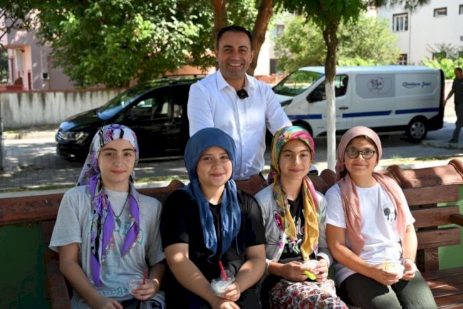 Başkan Erdoğan Kur’an Kursu Öğrencileri ziyaret etti