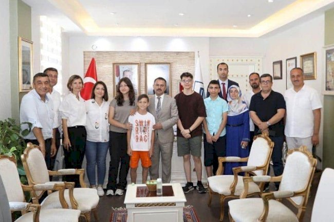 Aktaş LGS birincilerini ağırladı