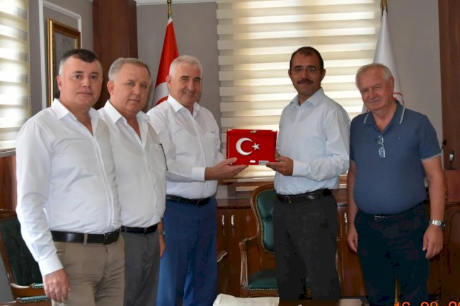 Kaymakam Dolu Esnaf odası çalışmalarını dinledi