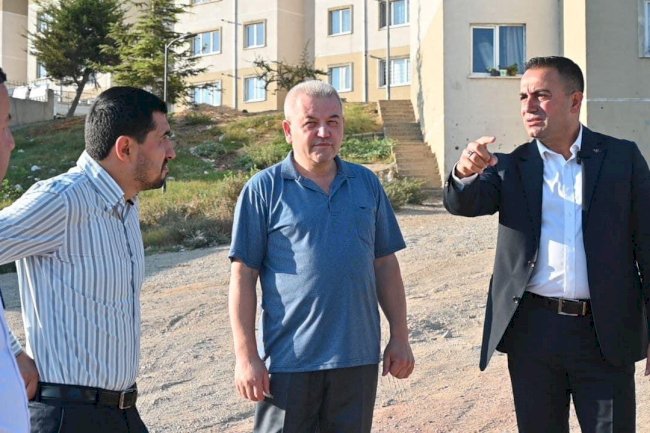 Erdoğan çalışmaları inceledi