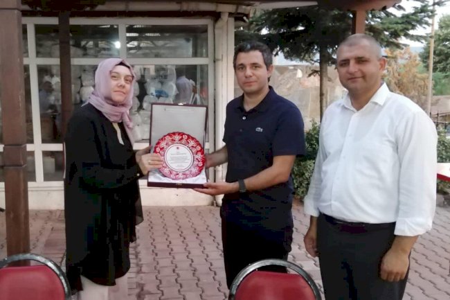 Ayvacık’ta veda yemeği düzenlendi