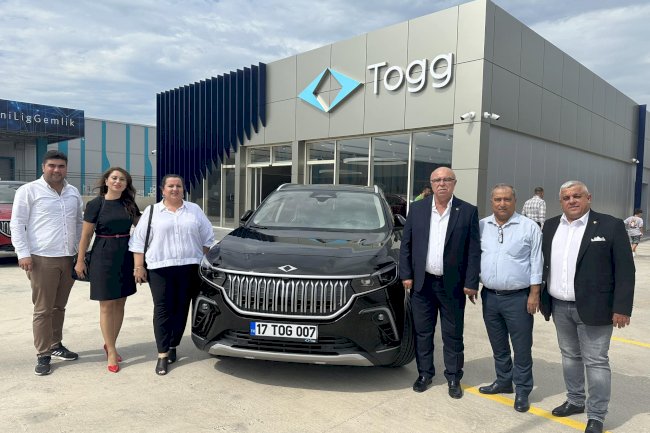 ÇTB İLK TOGG’U TESLİM ALDI