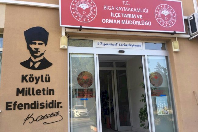 Biga’da üreticilere tohum desteği